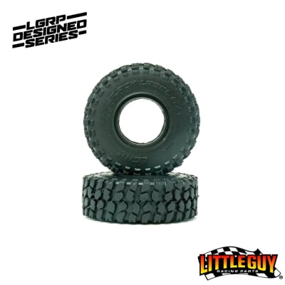 Little Guy Racing Parts Black Label M/T Tires - 57mm (4)