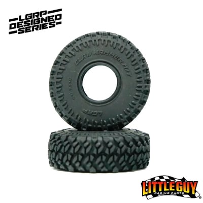 Little Guy Racing Parts Clawhammer M/T 1.0" Tires - 63mm (4)