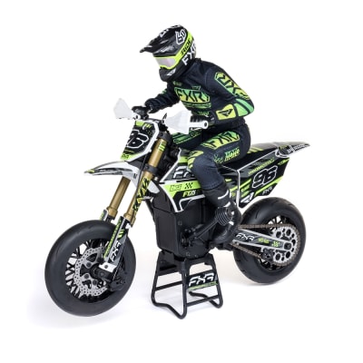 Losi 1/4 Scale Promoto-SM Motorcycle RTR Basic - White / Black