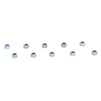 Losi 4-40 Aluminum Mini-Nuts (10)