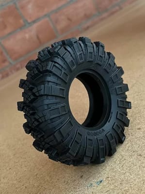 Team Ottsix Racing 1.9" / 4.19" Voodoo KLR/M Tires - Red (Super Soft) (2)