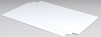 Plastruct White Sheet Styrene .060 (3)