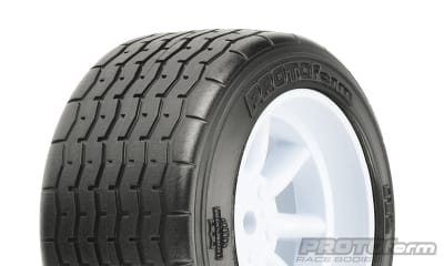 PROTOform VTA Rear Tires White 31mm Mounted VTA Class (2)