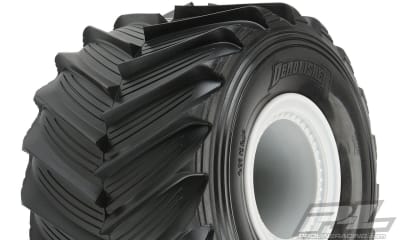 Pro-Line Demolisher 2.6" / 3.5" Tires Mounted on Gray Wheels LMT (2)