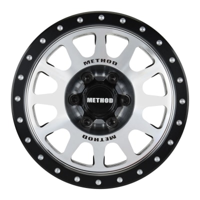 Pro-Line Method 305 NV Aluminum 2.9" Wheel Faces for SCX6 - Silver (2)