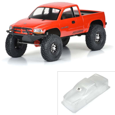 Pro-Line 1997 Dodge Dakota Clear Body for 12.3" (313mm) Wheelbase