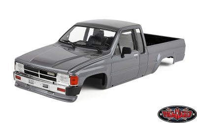 RC4WD 1987 Toyota XtraCab Hard Body Complete Set (Grey)