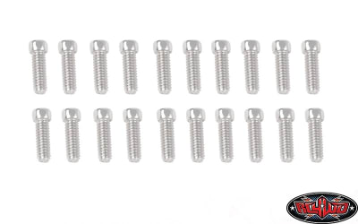 RC4WD Scale Hex Head Bolts (M2x6mm) (Silver) (20)