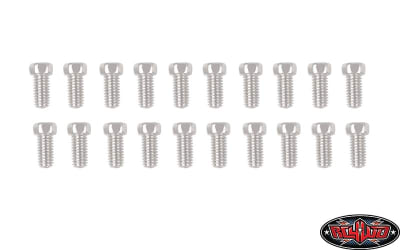RC4WD Scale Hex Head Bolts (M3x6mm) (Silver) (20)