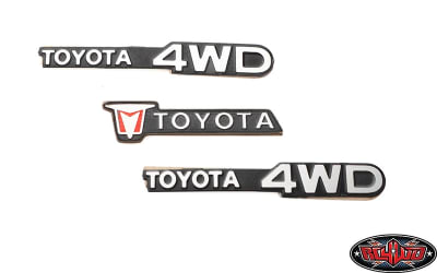 RC4WD 1982 Toyota Pickup Metal Emblems