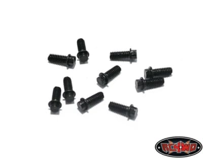 RC4WD M2 x 5mm Miniature Scale Hex Bolts, Black (20)