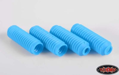 RC4WD Super Scale Shock Boots (Blue) (4)