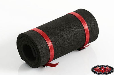 RC4WD 1/10 Miniature Sleeping Mat w/Straps (Black)