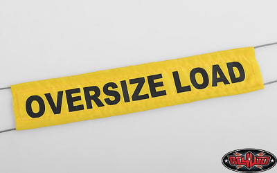RC4WD Oversize Load Flag w/Ropes