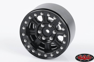RC4WD Raceline Monster 1.9" Beadlock Wheels (4) (All Black)