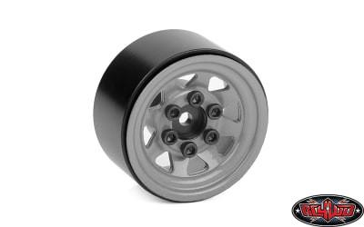 RC4WD Stamped Steel 1.0" Stock Beadlock Wheels (Plain) (4)