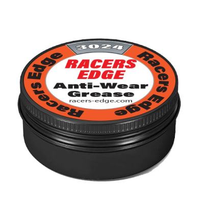 Racers Edge Anti-Wear Grease in Black Aluminum Tin (8ml)