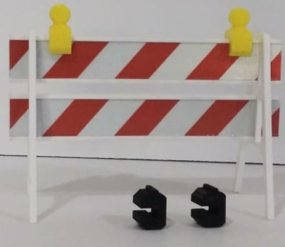 RC Mayhem Garage 1/10 Scale Reflective Barricade