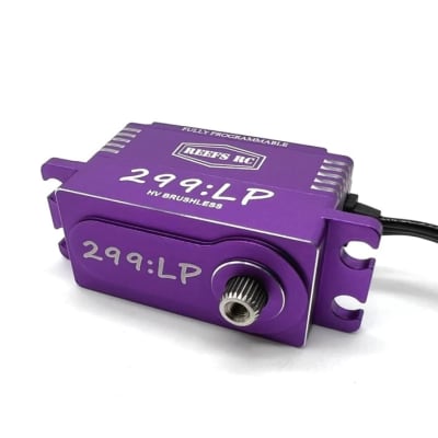 REEFS RC 299LP High Speed High Torque HV Brushless Programmable Servo - Purple