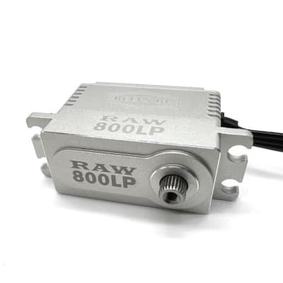 REEFS RC Raw 800LP High Torque HV Waterproof Brushless Programmable Servo - Silver
