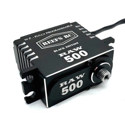 REEFS RC Raw 500 High Torque HV Waterproof Brushless Servo - Black