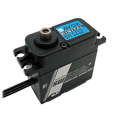 Savox SW-1212SG+ Waterproof High Torque High Voltage Coreless Digital Servo - Black Edition