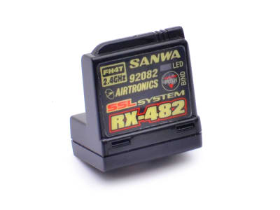 Sanwa Airtronics RX-482 4-Channel 2.4GHz FHSS-4 SSL Telemetry Receiver