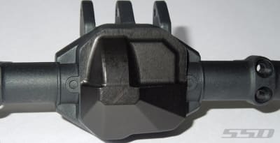 SSD RC HD Diff Cover for SCX10 II (Black)