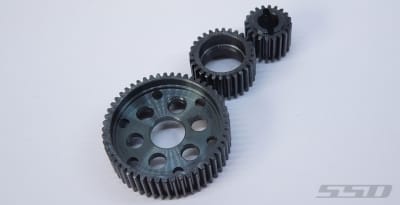 SSD RC HD Steel Transmission Gear Set for SMT10 / SCX10 / Wraith