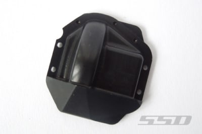 SSD RC HD D60 Front Diff Cover (Black) for Wraith / SMT10 / Bomber