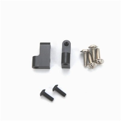 STRC Aluminum Servo Mounts (1 Pair) for Axial Wraith (Black)