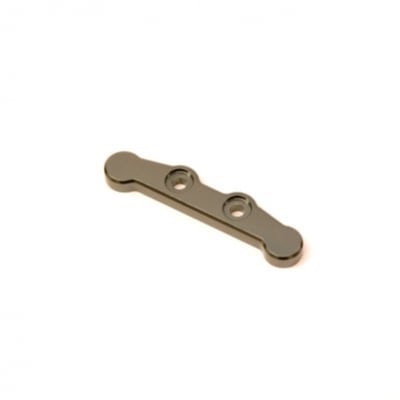 STRC Aluminum Front Hinge-pin brace for Associated DR10 - Gun Metal