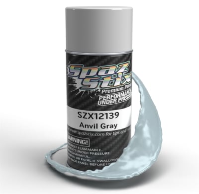 Spaz Stix Anvil Gray Aerosol Paint 3.5oz