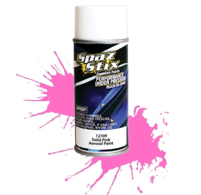 Spaz Stix Solid Pink Aerosol Paint 3.5oz