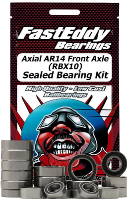Fast Eddy Bearings Axial AR14 Front Axle (RBX10) Sealed Bearing Kit