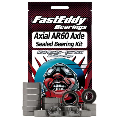 Fast Eddy Bearings Axial AR60 Axle Sealed Bearing Kit (Single Axle Set)