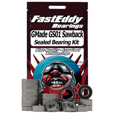 Fast Eddy Bearings Gmade GS01 Sawback Sealed Bearing Kit