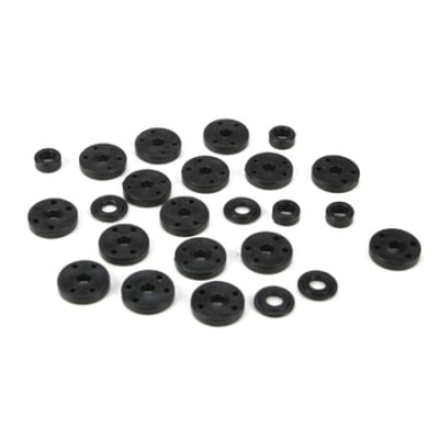 Team Losi Racing Piston Set & Bushings, 12mm Shock: 22