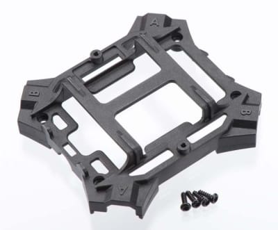 Traxxas LaTrax Main Frame Lower/Screws Black Alias