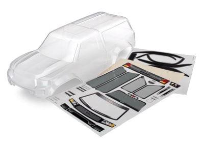 Traxxas TRX-4 Sport Body w/ Camper (Clear - Trimmed)