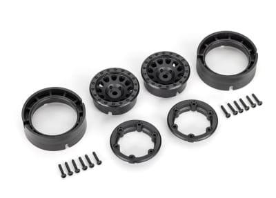 Traxxas Wheels, 1.0", Method Race 105 Beadlock (black) (2). TRX-4M