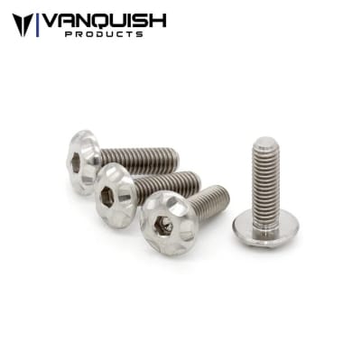 Vanquish Products Titanium M3x10mm Washer Head Screw (4)