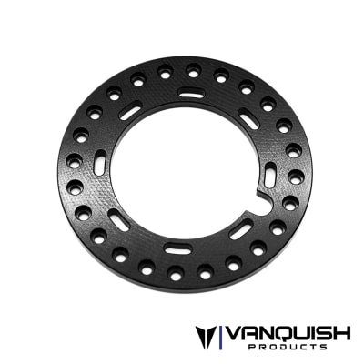 Vanquish Products 1.9" IBTR Beadlock Black Anodized (1)