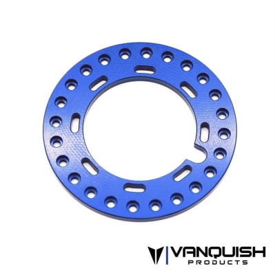 Vanquish Products 1.9" IBTR Beadlock Blue Anodized (1)