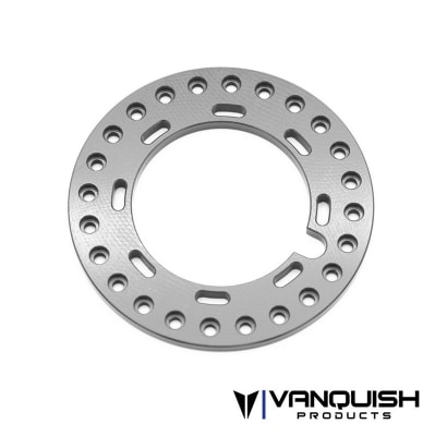 Vanquish Products 1.9" IBTR Beadlock Grey Anodized (1)