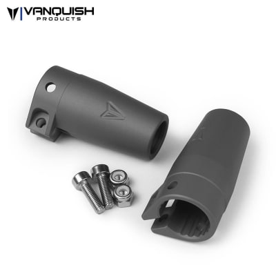 Vanquish Products Axial AR60 Clamping Lockouts Gray Anodized