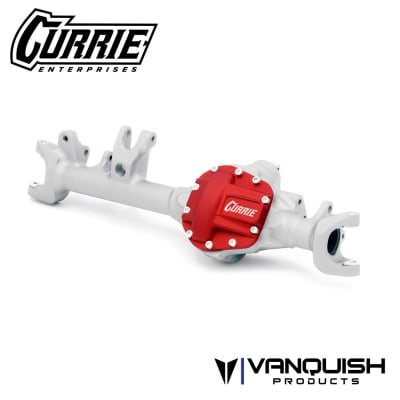 Vanquish Products Currie HD44 VS4-10 Front Axle Clear Anodized