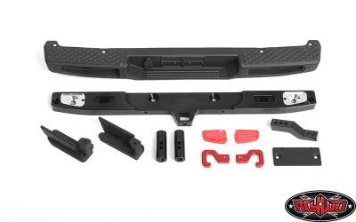 RC4WD OEM Rear Bumper with Drop Hitch for Axial 1/10 SCX10 III Jeep JT Gladiator