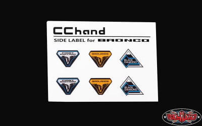 RC4WD Body Decal Set for Traxxas TRX-4 2021 Ford Bronco