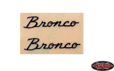 RC4WD Body Decals for Traxxas TRX-4 2021 Ford Bronco (Black)